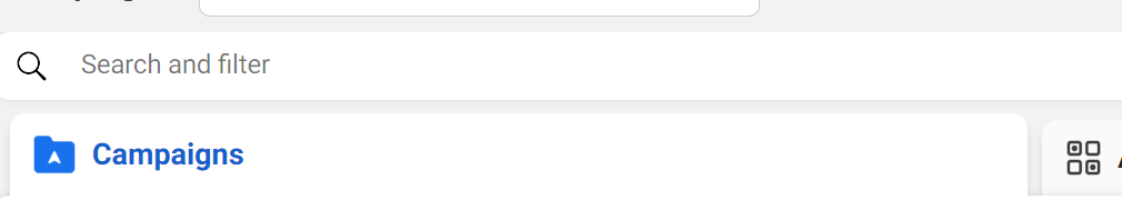 campaign search function